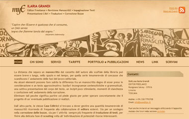 Ilaria Grandi: Editor Freelance, Copywriter, Correzione Bozze, Presentazione Libri | Rosignano Solvay, Livorno - Toscana